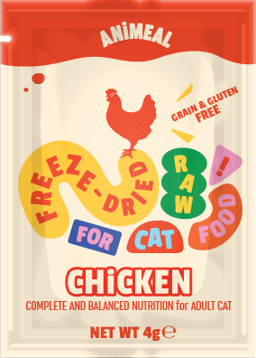 【Sample Pack】ADULT CAT | Freeze Dried Raw food