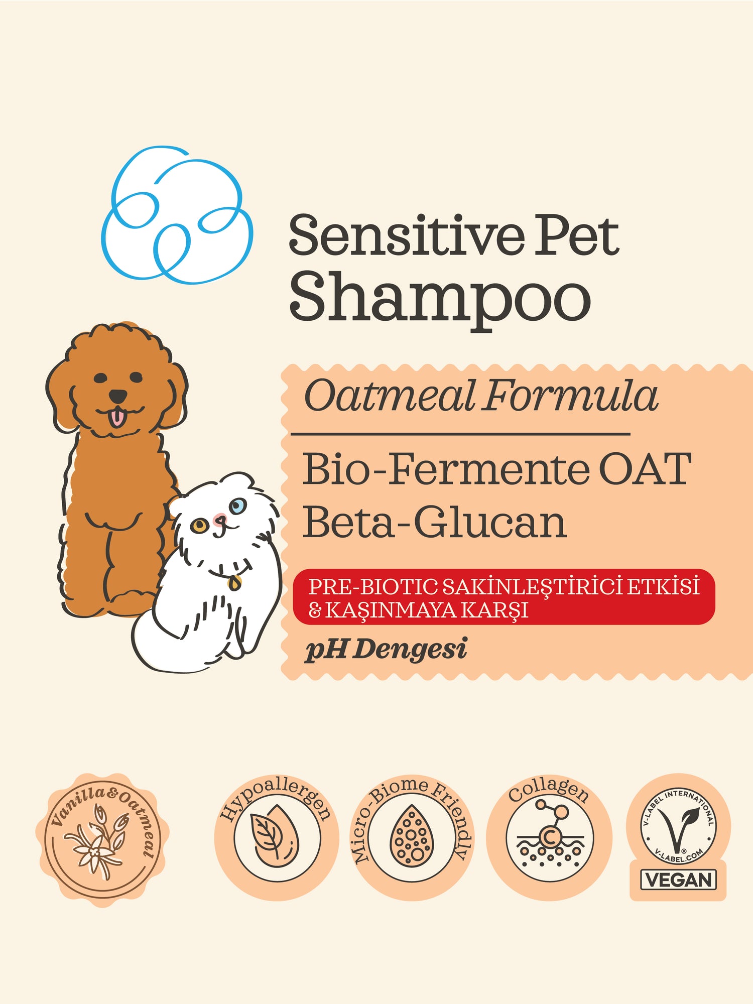 Lumi-Noble. Sensitive Pet Shampoo 476ml
