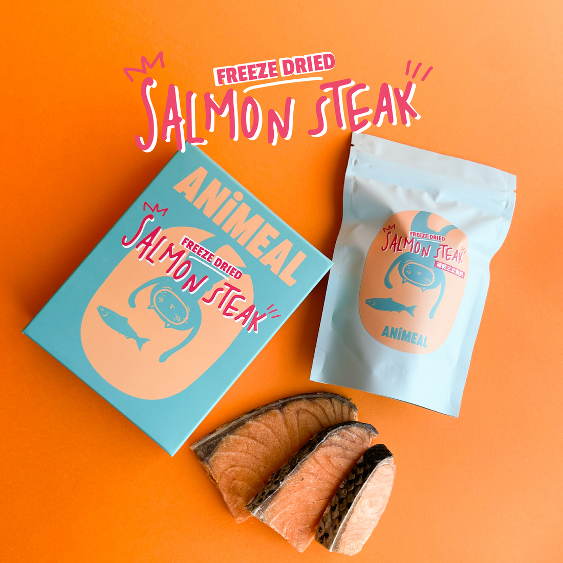 Freeze Dried Salmon Steak