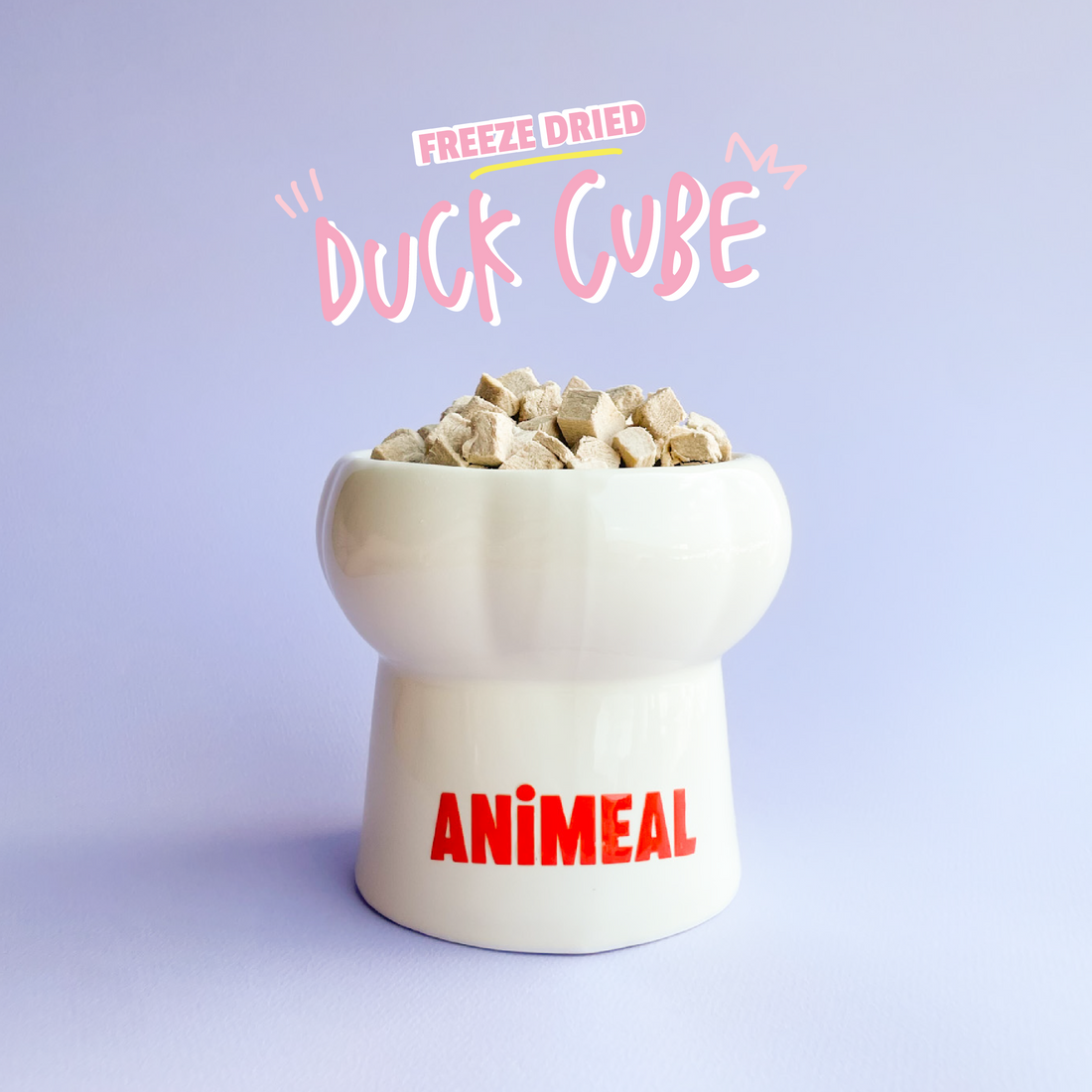 Freeze Dried Duck Cube