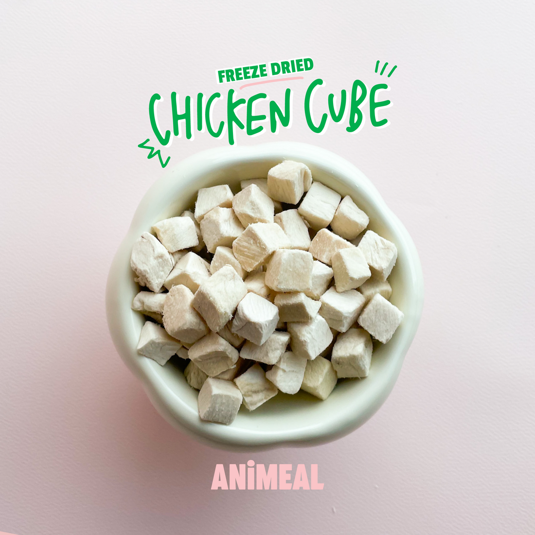 Freeze Dried Chicken Cube
