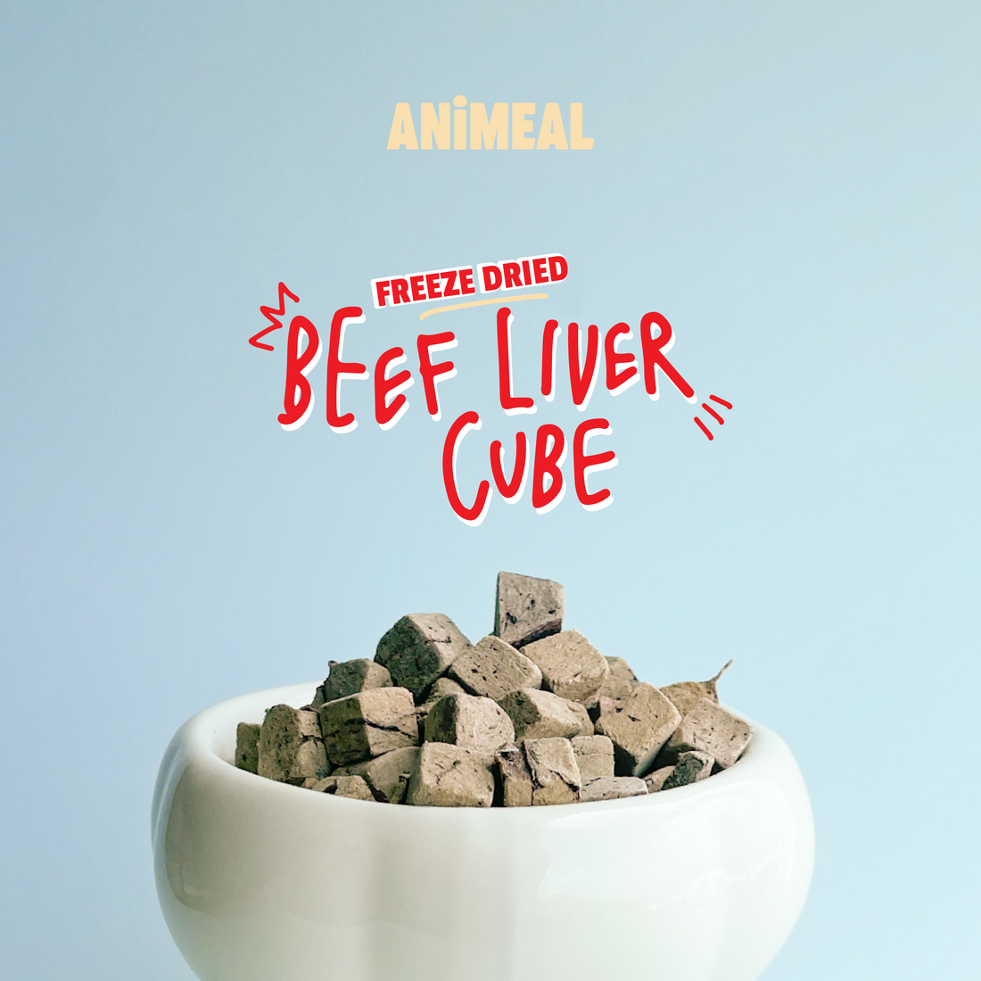 Freeze Dried Beef Liver Cube
