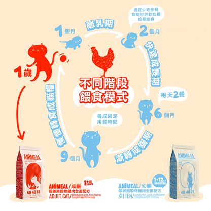 FREE Sample Pack 200g - KITTEN Sensitivities Grain-free Chicken Complete Health Formula