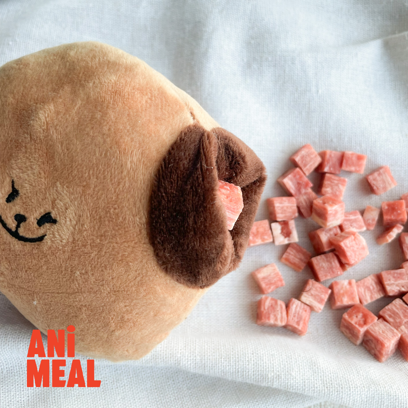 綿滑豆沙包 - 韓國貓狗藏食寵物玩具