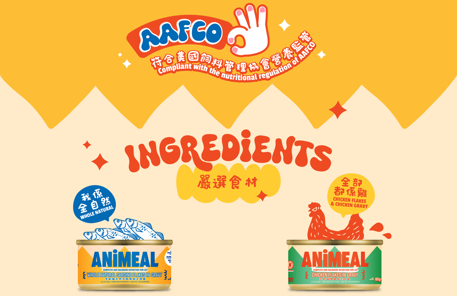 AAFCO complete and balanced gravy wet food